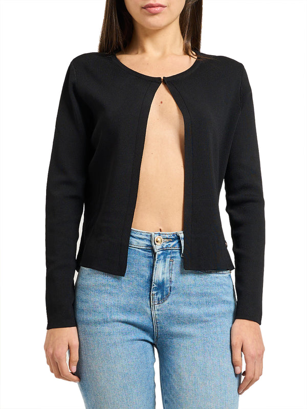 YES ZEE Cardigan Yes Zee - Nero