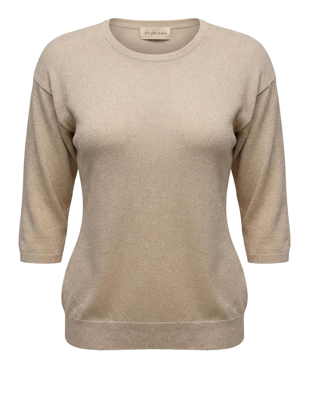 YES ZEE Maglia Manica Ampia Yes Zee - Beige