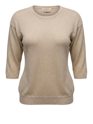 YES ZEE Maglia Manica Ampia Yes Zee - Beige