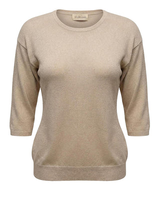 YES ZEE Maglia Manica Ampia Yes Zee - Beige