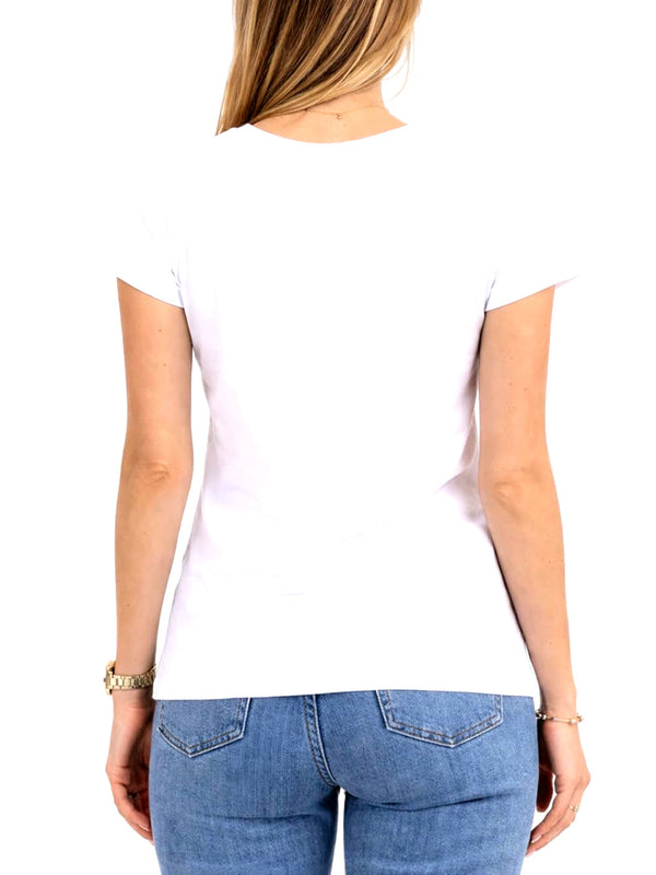YES ZEE T-Shirt Girocollo Yes Zee - Bianco