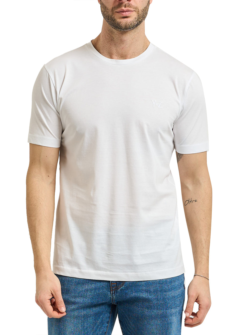 YES ZEE T-shirt Girocollo Yes Zee - Bianco
