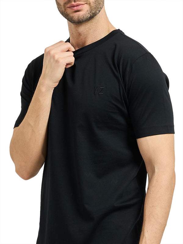 YES ZEE T-shirt Girocollo Yes Zee - Nero