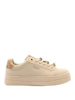 Alviero Martini Sneakers Con Charm Prima Classe - Beige