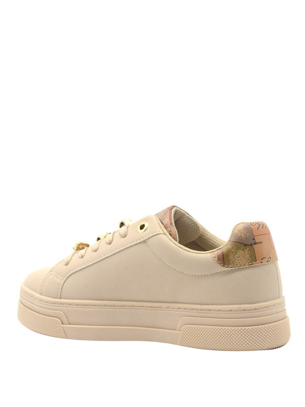 Alviero Martini Sneakers Con Charm Prima Classe - Beige