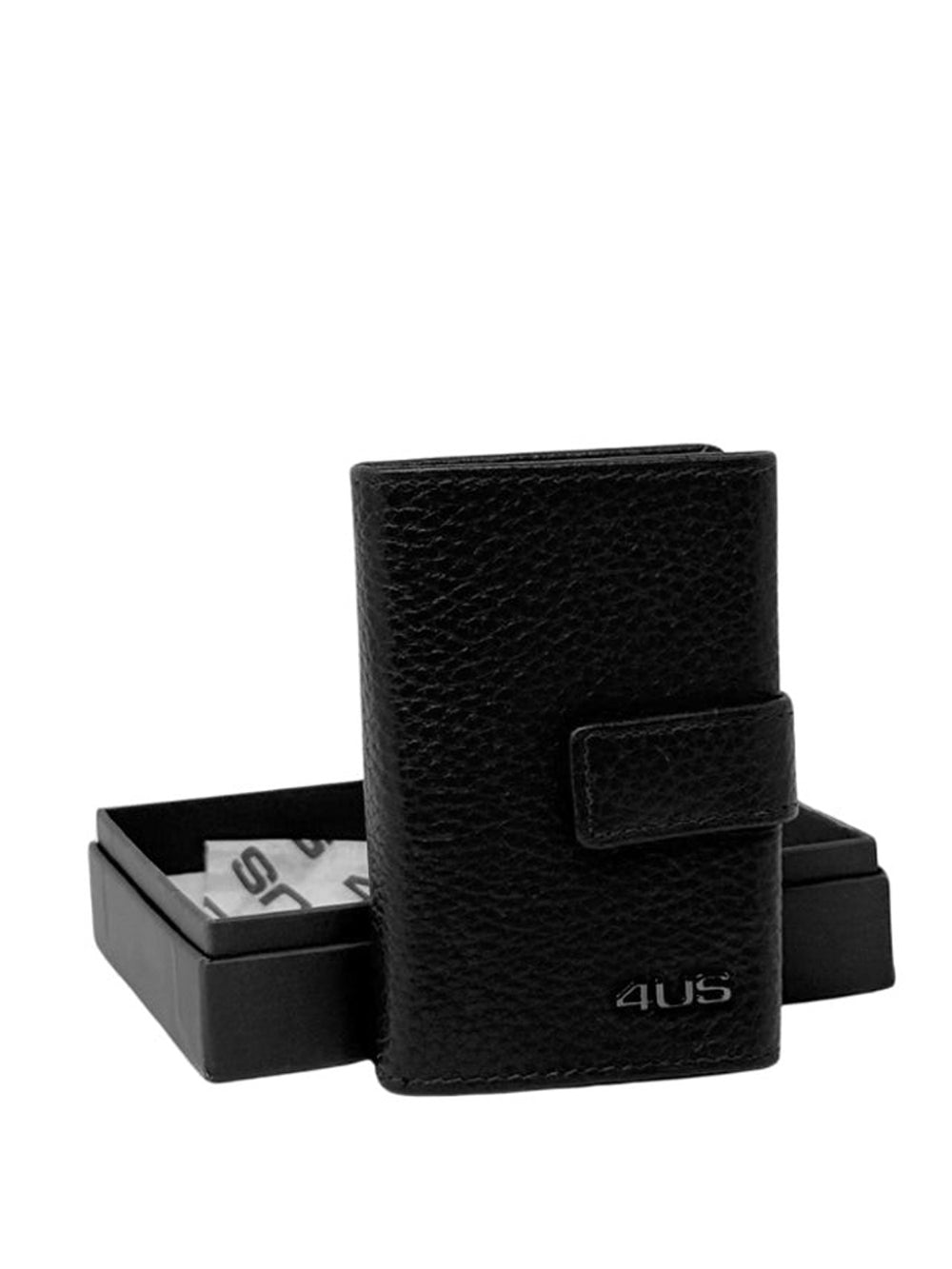 Paciotti Portafoglio Mw17 100% Real Leather 4Us - Nero