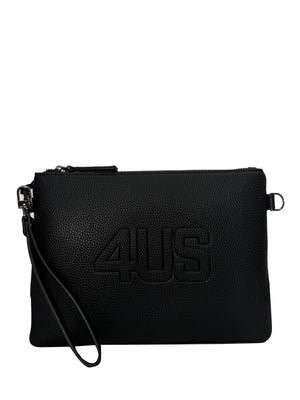 Paciotti Clutch David 100% Eco Leather 4Us - Nero