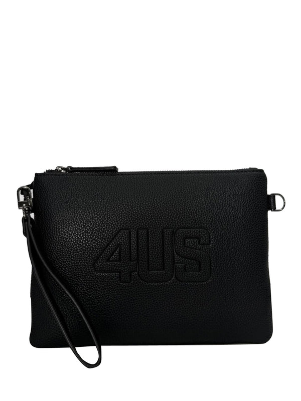 Paciotti Clutch David 100% Eco Leather 4Us - Nero