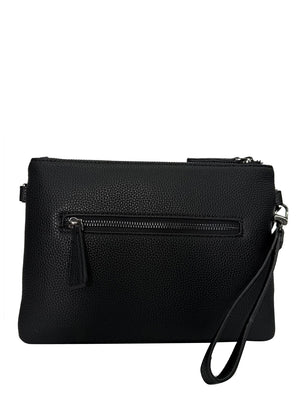 Paciotti Clutch David 100% Eco Leather 4Us - Nero
