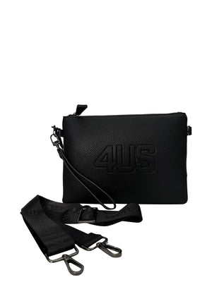 Paciotti Clutch David 100% Eco Leather 4Us - Nero