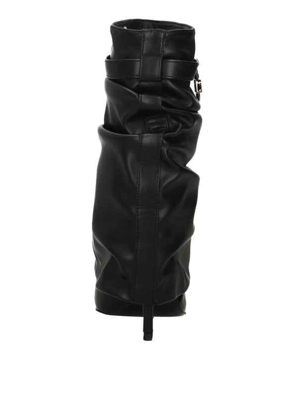Paciotti Stivale Donna Drappeggiato Paciotti 4US Nero