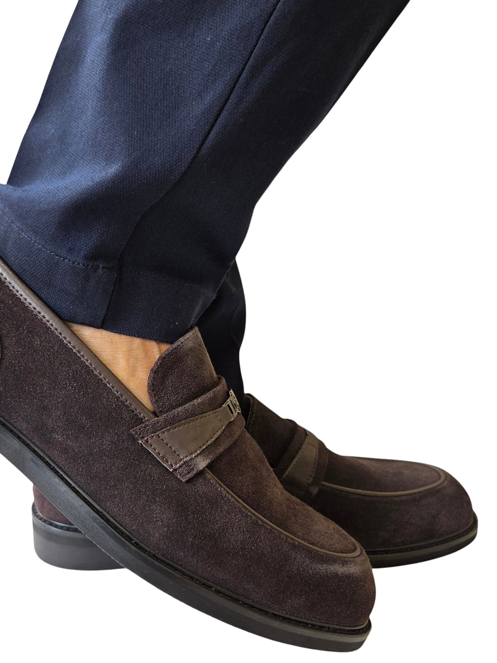 Paciotti Mocassino Suede 4Us - Coffee