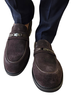 Paciotti Mocassino Suede 4Us - Coffee