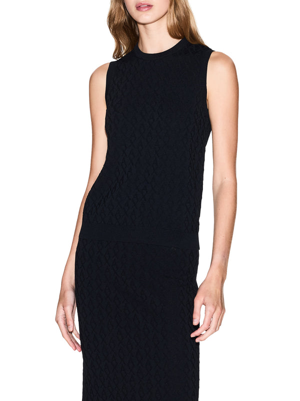 ARMANI EXCHANGE Top Armani Exchange Monogram Nero