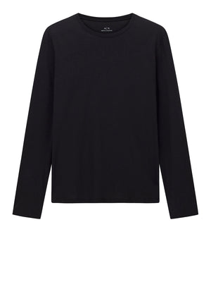 ARMANI EXCHANGE T-Shirt Armani Exchange Tinta Unita - Nero