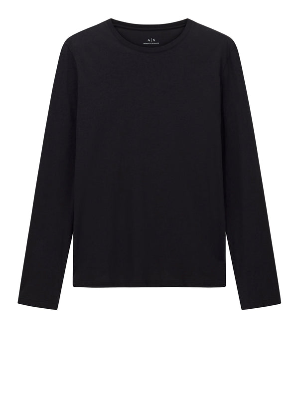 ARMANI EXCHANGE T-Shirt Armani Exchange Tinta Unita - Nero