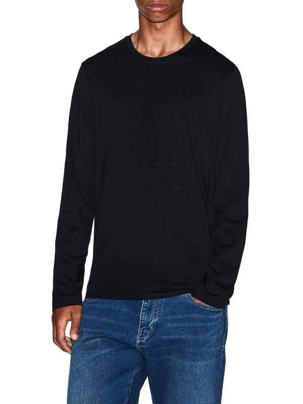 ARMANI EXCHANGE T-Shirt Armani Exchange Tinta Unita - Nero