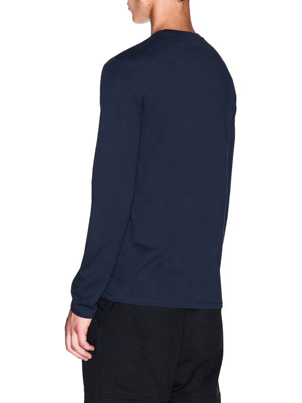 ARMANI EXCHANGE T-Shirt Armani Exchange Tinta Unita - Blu
