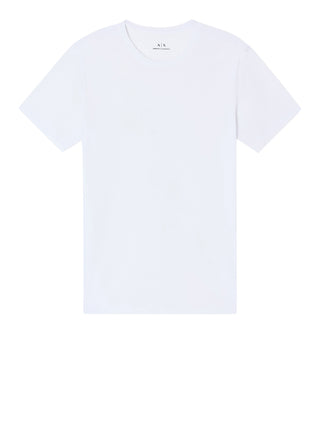 ARMANI EXCHANGE T-Shirt Armani Exchange In Tinta Unita - Bianco