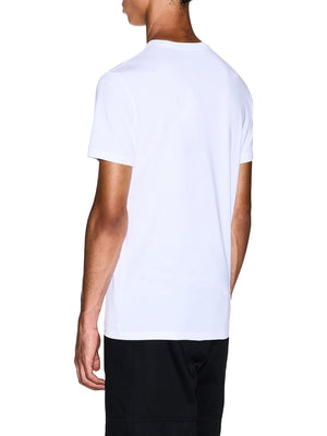 ARMANI EXCHANGE T-Shirt Armani Exchange In Tinta Unita - Bianco