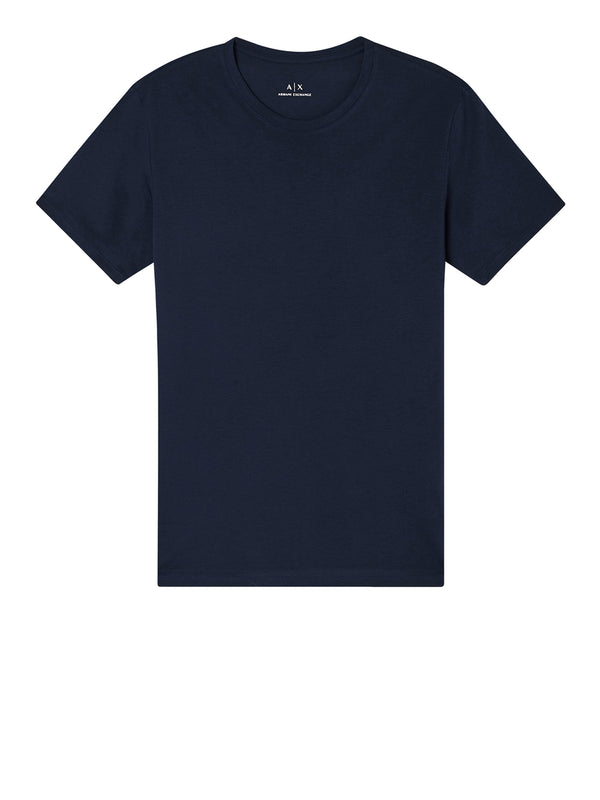 ARMANI EXCHANGE Armani Exchange T-Shirt In Tinta Unita - Navy
