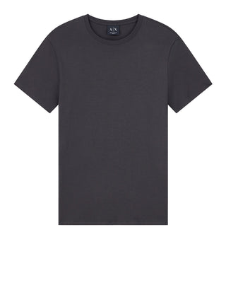 ARMANI EXCHANGE T-shirt Armani Exchange slim fit in jersey di cotone Pima Grigio