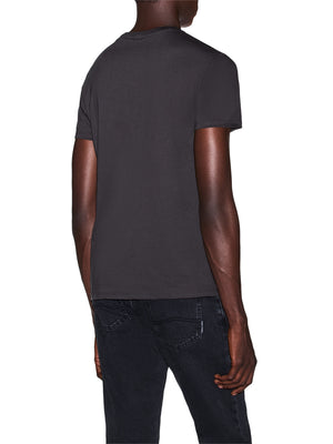 ARMANI EXCHANGE T-shirt Armani Exchange slim fit in jersey di cotone Pima Grigio