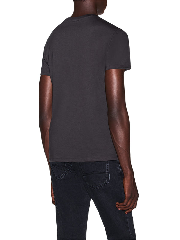 ARMANI EXCHANGE T-shirt Armani Exchange slim fit in jersey di cotone Pima Grigio