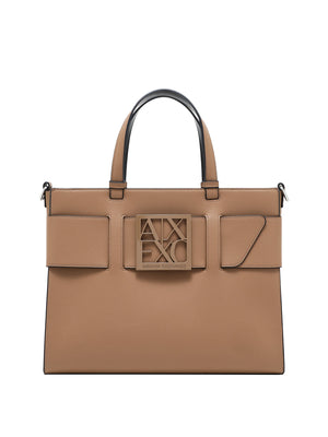ARMANI EXCHANGE Borsa Shopper Armani Exchange Marrone