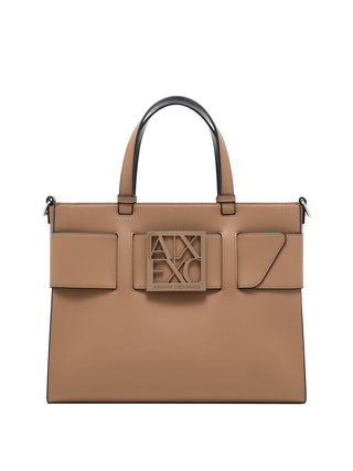 ARMANI EXCHANGE Borsa Shopper Armani Exchange Marrone