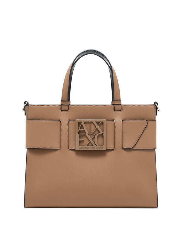 ARMANI EXCHANGE Borsa Shopper Armani Exchange Marrone