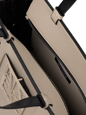ARMANI EXCHANGE Borsa Shopper Armani Exchange Sabbia