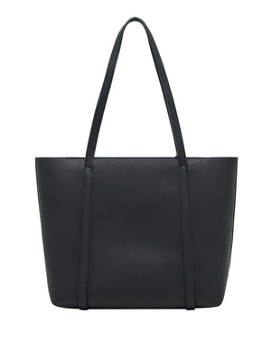ARMANI EXCHANGE Borsa Shopper Armani Exchange Logo Frontale Nero
