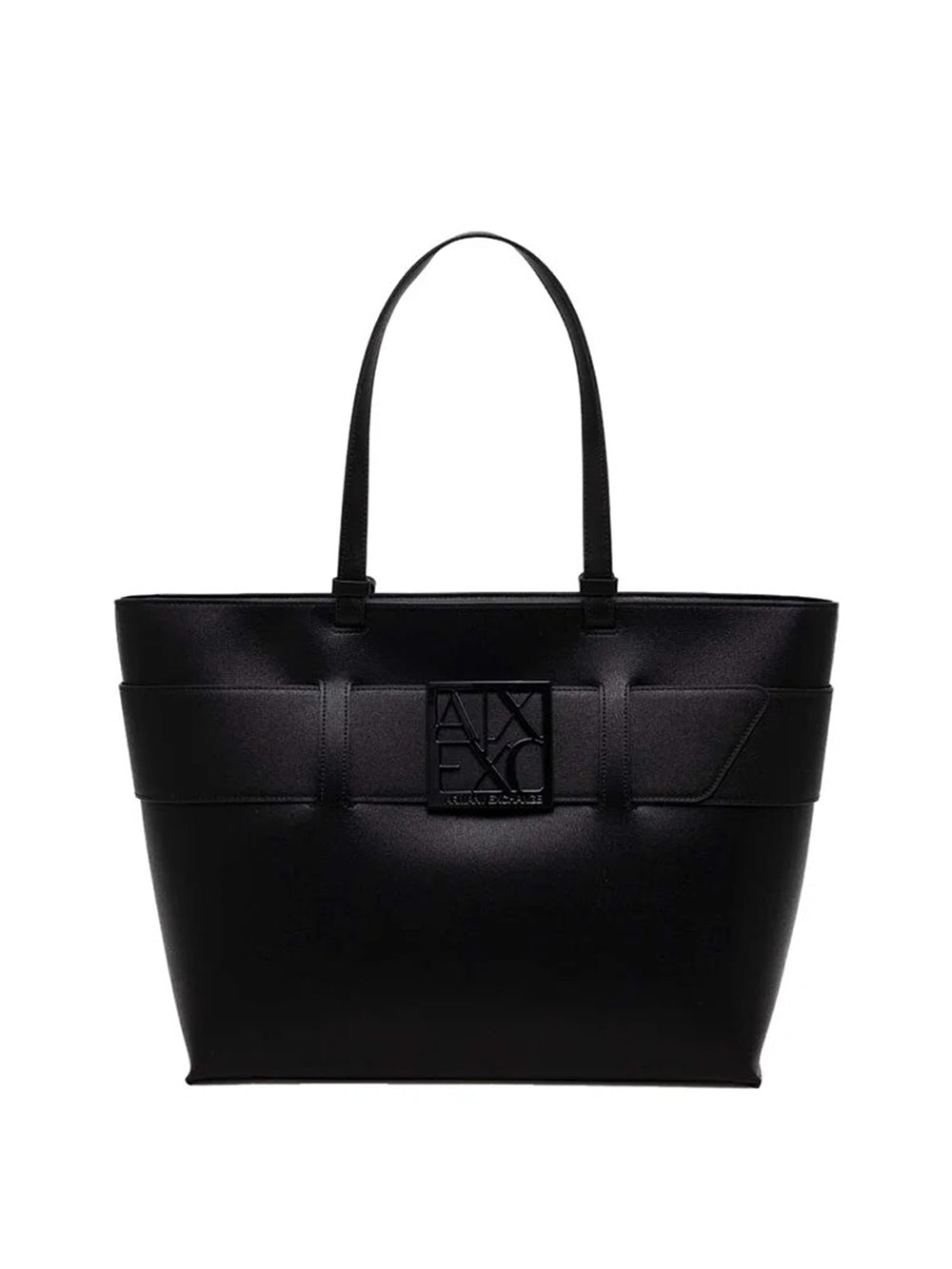 ARMANI EXCHANGE Shopper Armani Exchange Logo Frontale Nero