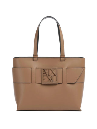 ARMANI EXCHANGE Borsa Tote Con Logo Frontale E Doppi Manici Armani Exchange - Marionette