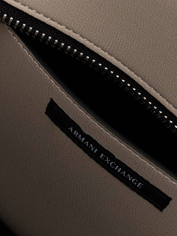ARMANI EXCHANGE Borsa Tote Con Logo Frontale E Doppi Manici Armani Exchange - Script