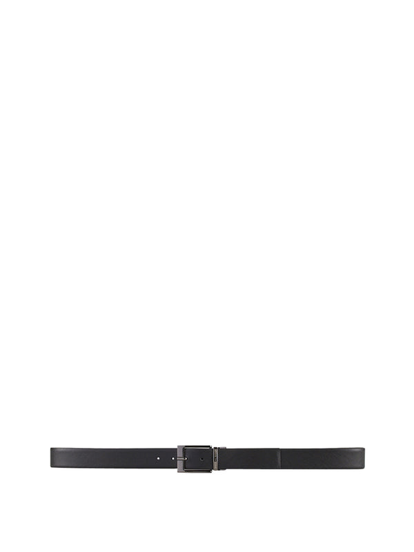 ARMANI EXCHANGE Cintura Armani Exchange Reversibile Tongue Nero