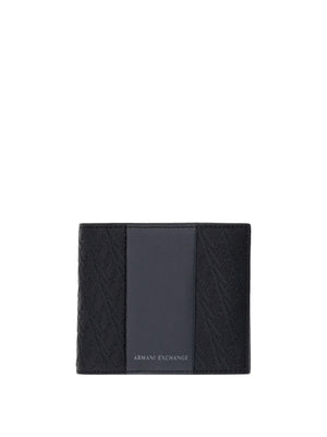 ARMANI EXCHANGE Portafoglio Armani Exchange Logo Frontale Nero