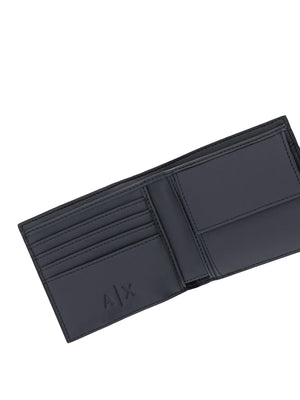 ARMANI EXCHANGE Portafoglio Armani Exchange Logo Frontale Nero