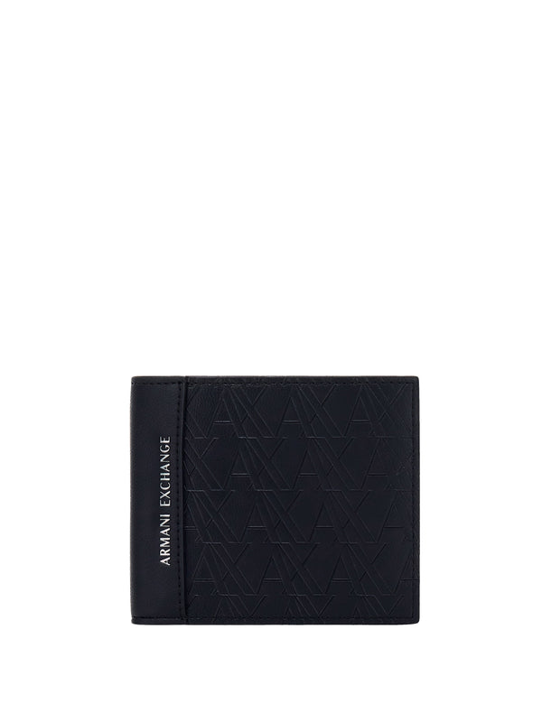 ARMANI EXCHANGE Portafoglio Armani Exchange Bifold Con Scomparti Per Carte - Nero