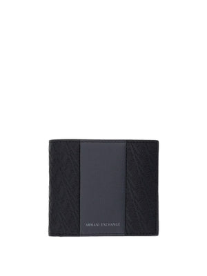 ARMANI EXCHANGE Portafoglio Armani Exchange Logo Frontale Nero