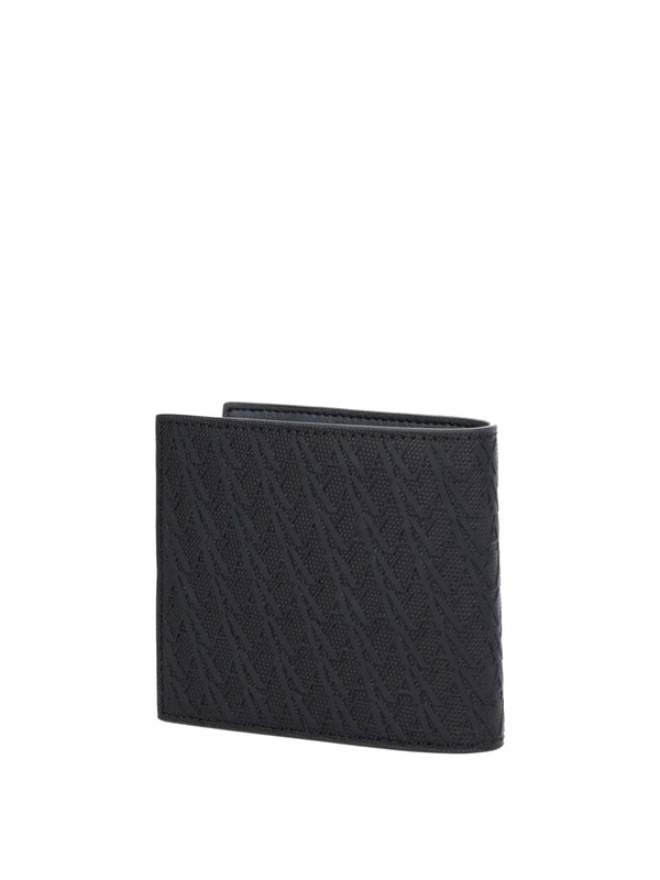 ARMANI EXCHANGE Portafoglio Armani Exchange Logo Frontale Nero