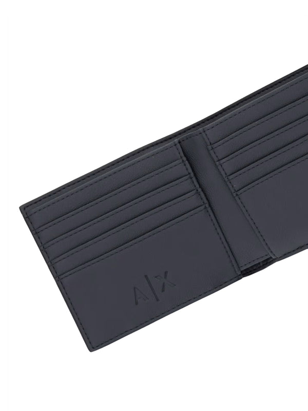 ARMANI EXCHANGE Portafoglio Armani Exchange Logo Frontale Nero