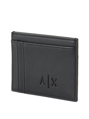 ARMANI EXCHANGE Portafoglio Armani Exchange Logo Frontale Nero