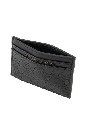 ARMANI EXCHANGE Portafoglio Armani Exchange Logo Frontale Nero