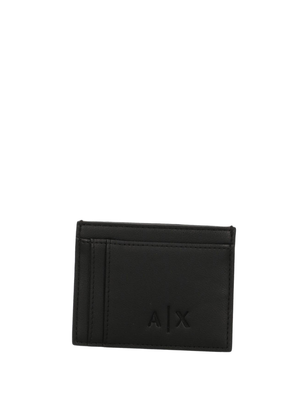 ARMANI EXCHANGE Porta Carte Armani Exchange Logo Frontale Nero