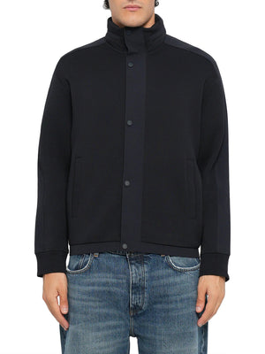 ARMANI EXCHANGE Armani Exchange Felpa Tinta Unita - Blu