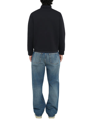 ARMANI EXCHANGE Armani Exchange Felpa Tinta Unita - Blu