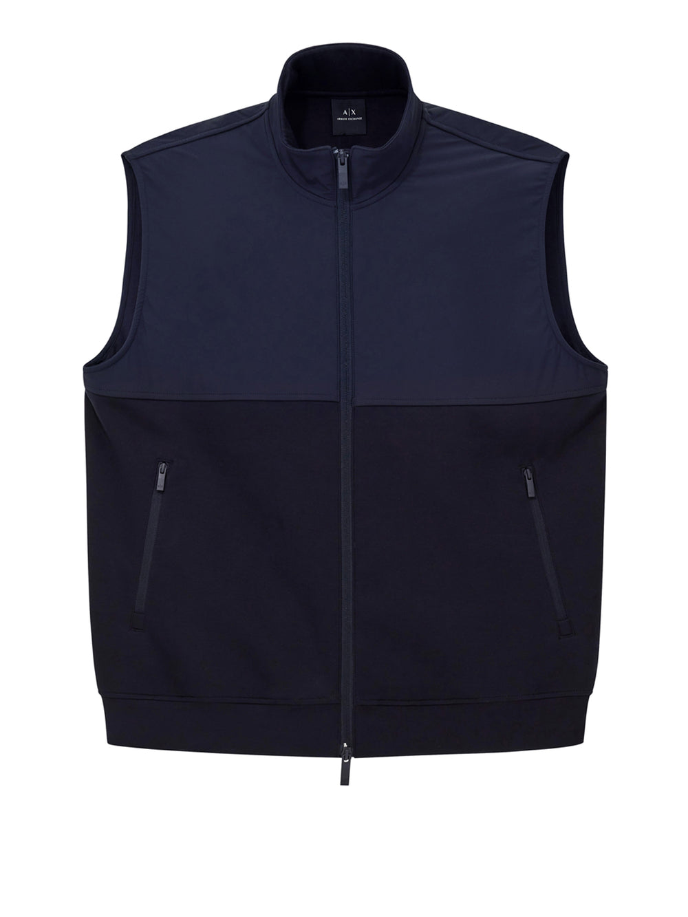 ARMANI EXCHANGE Gilet Armani Exchange Collo alto Essenziale - Navy