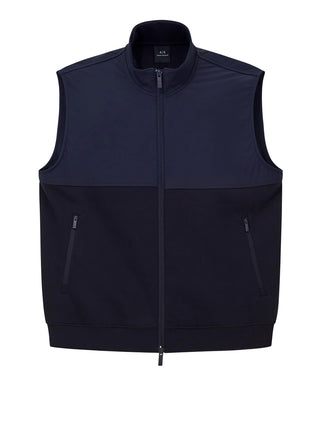 ARMANI EXCHANGE Gilet Armani Exchange Collo alto Essenziale - Navy